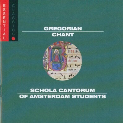 Sony Essential Classics Gregorian Chant 2003 Schola Cantorum Students Van Gerven