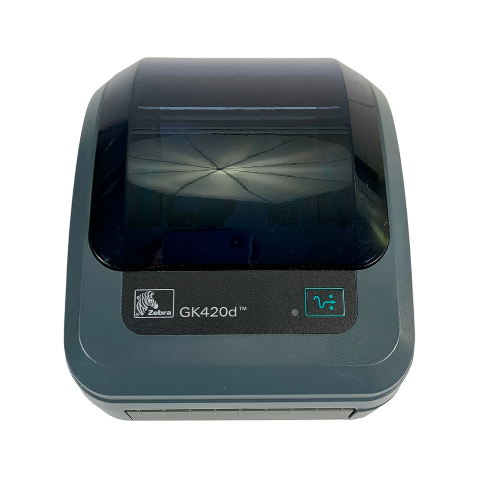 Zebra GK420d Direct Thermal Barcode Label Printer USB Ethernet 1 YR WARRANTY - Image 4 of 4