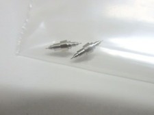 2 SOUTH BEND 18 sz PIVOT 11, POCKETWATCH BALANCE STAFFS 3119018   AA-1-1