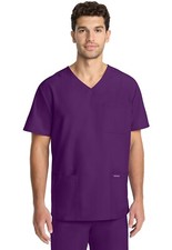 Cherokee WW Originals Scrubs Men's Tuck-in V-Neck Top CK783A EGGN Free Ship