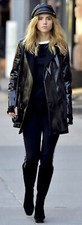 Maje Vinyl And Wool Pea Coat Bnwt Size Fr38/uk10 Bnwt*