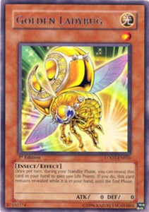 Golden Ladybug - LODT-EN036 - Rare - 1st Edition x1 - Near Mint