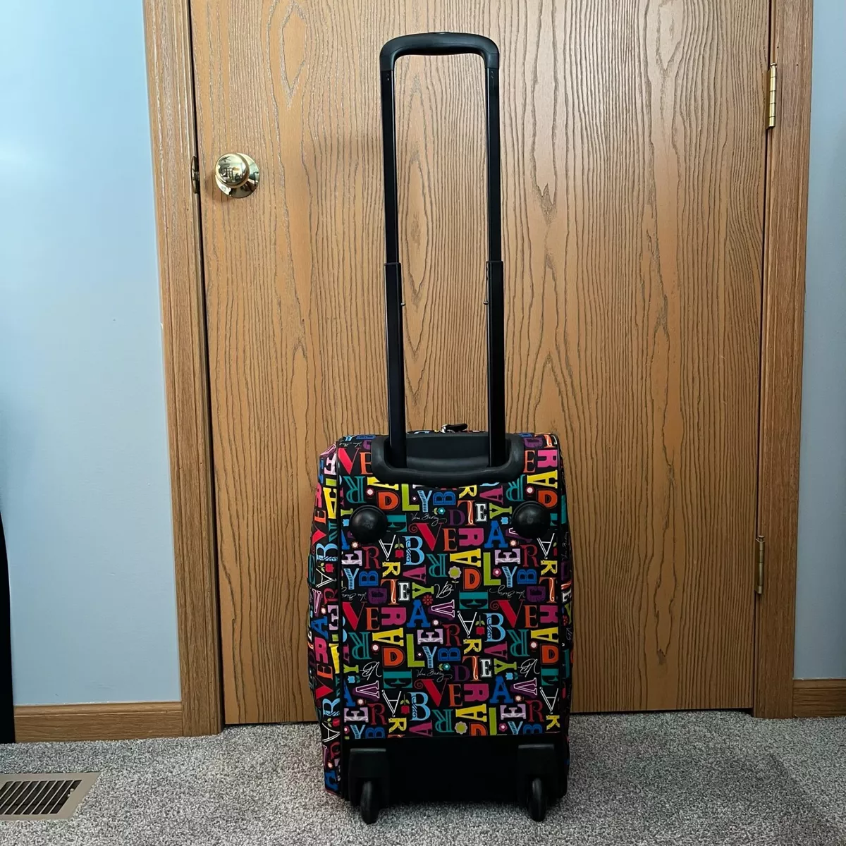 Vera bradley top rolling duffle
