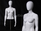 Table Top Egghead Female Mannequin Torso Display #Md-Egtfsa