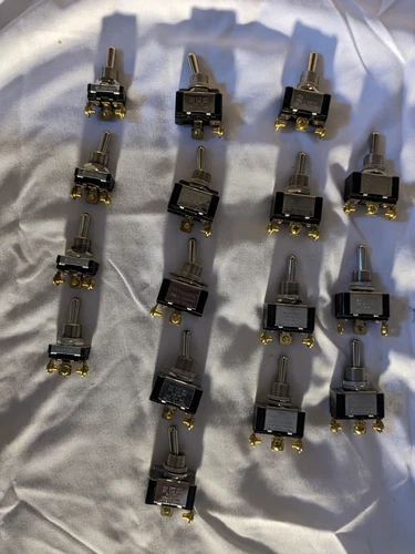 Variety Lot of 16 New TOGGLE SWITCH 7 E60272 5 E107402 4 E170607 1/2 3/4 HP