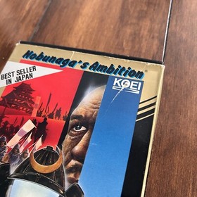 Nobunaga's Ambition (NES, 1989) CIB Complete Box w/ Reg Card
