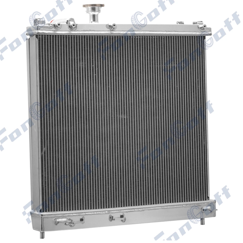 3-ROW Radiator Shroud Fan For 04-2012 Nissan Titan Armada 2005-15 Infiniti QX56 Foto 3 de 4