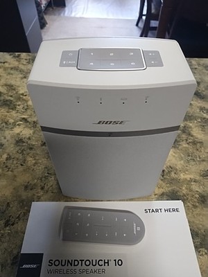 Bose Sound Touch 10 Wireless Music System Model 416776 Tested W/ Remote Exc Cond
