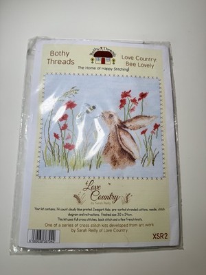 Bothy Threads Counted Cross Stitch Kit Love Country Bee Lovely Sarah Reilly XSR2