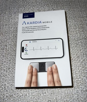 Akardia Mobile, 1-Lead EKG. Detect AFib, Bradycardia, Tachycardia & Normal Sinus
