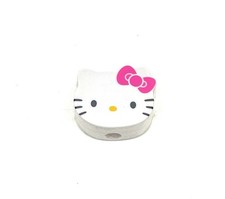 Sanrio Hello Kitty Face Pencil Sharpener White Pink Bow 2015 Sealed