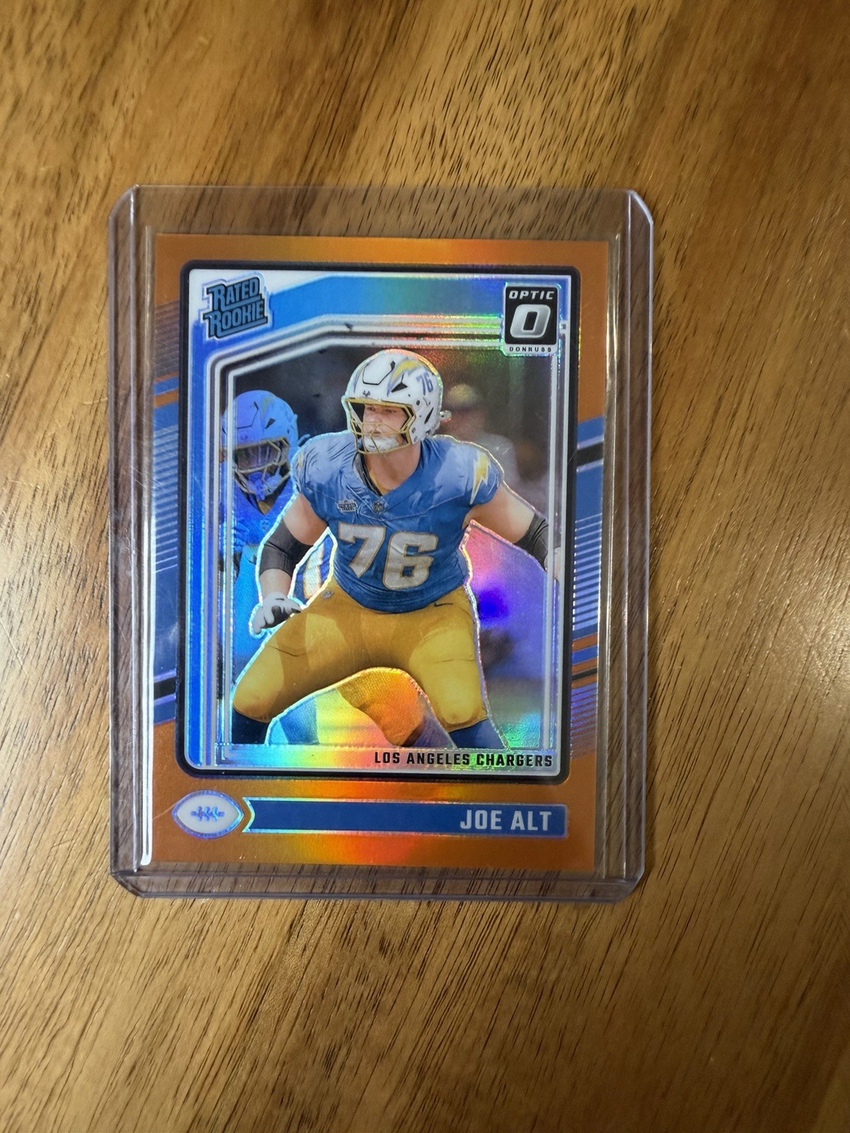 2024 Donruss Optic Joe Alt Orange Holo Prizm #/249 (RC) #254 Rated Rookie Sharp!