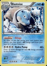 Pokemon Blastoise 16/101 Plasma Blast Holo MP Satoshi Shirai on eBay