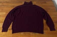 designers original women s pullover Maroon Size 40 Vintage Made Usa Turtleneck