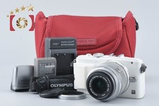 "Count 1,287" Olympus PEN Lite E-PL6 White 16.1 MP 14-42 Lens Excellent 
