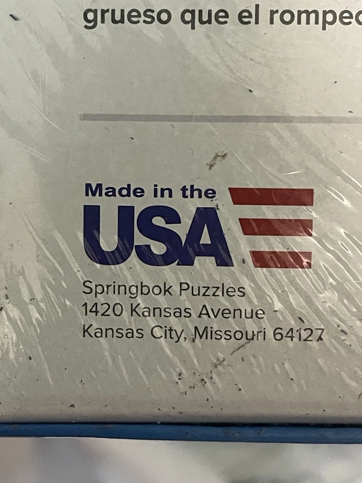 Springbok's 1000 Piece Jigsaw Puzzle Paris Restaurant- Made in USA - Image 3 of 3