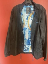 Ethika Men’s Lightweight Coach Black Jacket New Size M, For Men Height 5.3-5.7 ‘