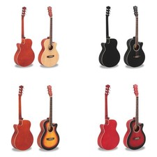 Glarry GT501 Practice Beginner 40 inch Spruce Front Cutaway Folk Guitar