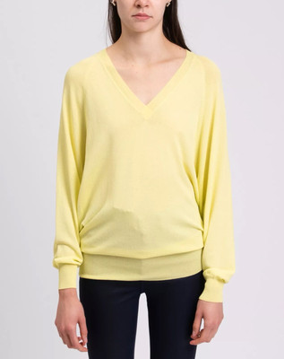 NWT LIU JO Oversized Jumper Size S Lightweight Knit V-Neck