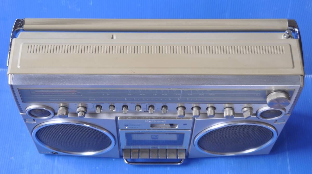 ♪昭和銘機 整備ラジカセ National Disco MAC　RX-5500 Amazon.co.jp: National ナショナル RX-5500 シルバー ディスコ