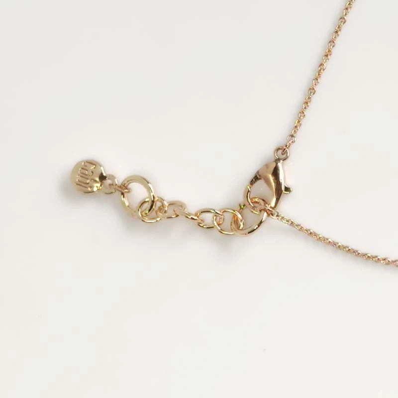 Collar de estación de circonita cúbica minimalista de 17" elegante para mujer fiesta vacaciones joyería regalo Foto 4 de 4