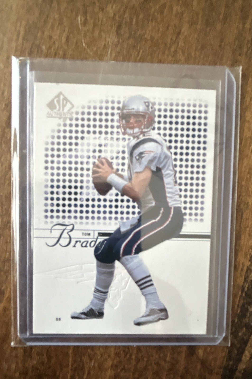 2002 SP Authentic - Tom Brady #1