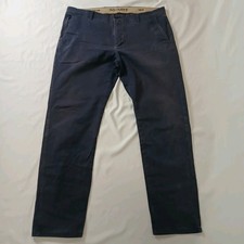Dockers Trousers Mens 38W 34L Navy Blue Smart Flex 360 Slim Ultimate Chinos