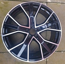 1 x A6 C7 RS6 Performance Style Alloy Wheel Black Machined Audi 9J 5 x 112 A5 A7