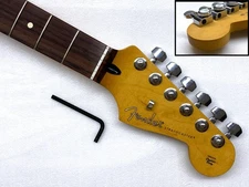 REAL FENDER! Rosewood/Locking Tuners Player II Modified Strat Neck 22 Fret 9.5