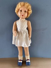 Vintage Deans Rag Book DOLL BERYL Original Box & Labels 1940s 50s  20" 50cm Rare