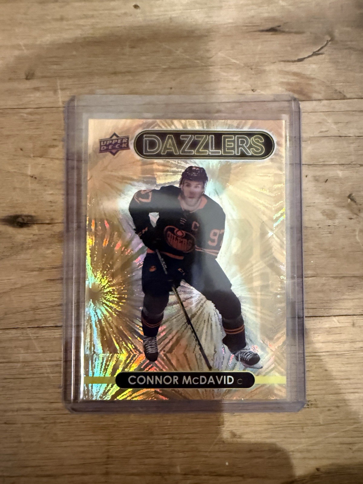 2021-22 Upper Deck Series 1 - Dazzlers Connor McDavid #DZ-19 Orange