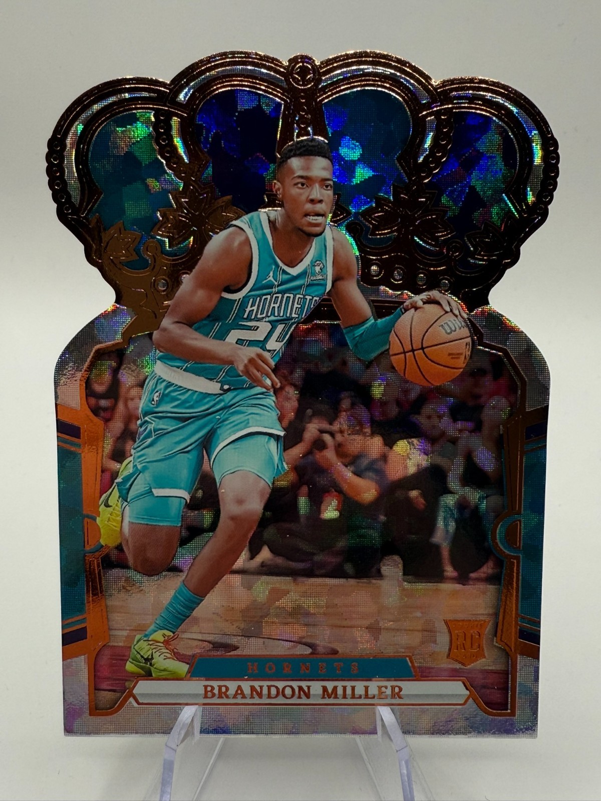 2023-24 Panini Crown Royale - Brandon Miller #94 Crystal (RC) Rookie