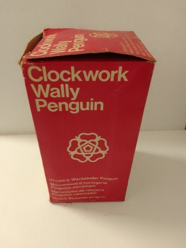 Vintage Rosedale Toys Clockwork Wally Penguin Boxed 1970s - Picture 2 of 10