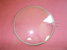VTG REGULATOR WOOD CLOCK GLASS DOME FACE HINGED 10 inch PARTS ROUND