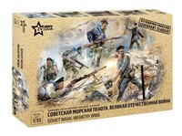 Zvezda 3520 - 1:35 Sowjetische Marine-Infanteristen Wwii - Neu