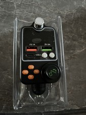 Bluetooth Car Adapter FM Transmitter Dual USB TypeC Handsfree Calls/MP3 Player