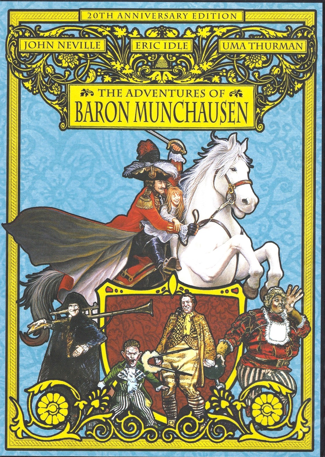 The Adventures of Baron Munchausen (1989) DVD 20th Anniversary Edition - NEW