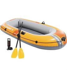 Intex Challenger 66312NP - Set da 2 barche gonfiate, 236 x 114 x 41 cm
