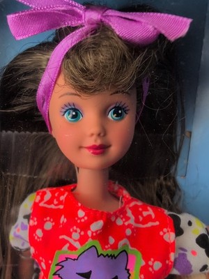 9” Mattel Barbie Doll 1991 Courtney Pet Pals Kitty Cat NRFB Sh | eBay