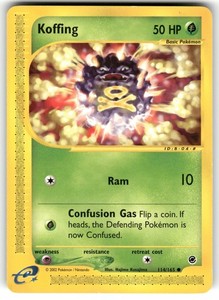 Koffing Pokemon Card | eBay