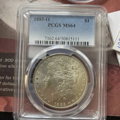 1885-O Morgan Dollar - MS-64 PCGS