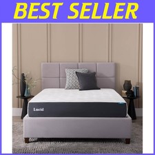 Cooling Gel Memory Foam Mattress - Bamboo Charcoal Infused