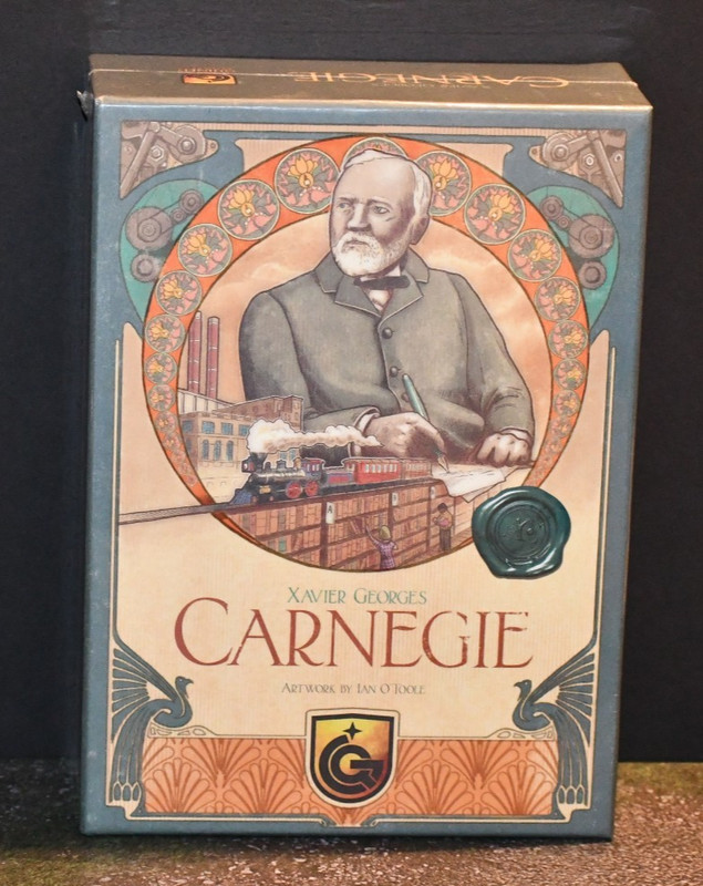 Carnegie (Kickstarter Deluxe Ed) Pegasus Spiele Board Game BNIS