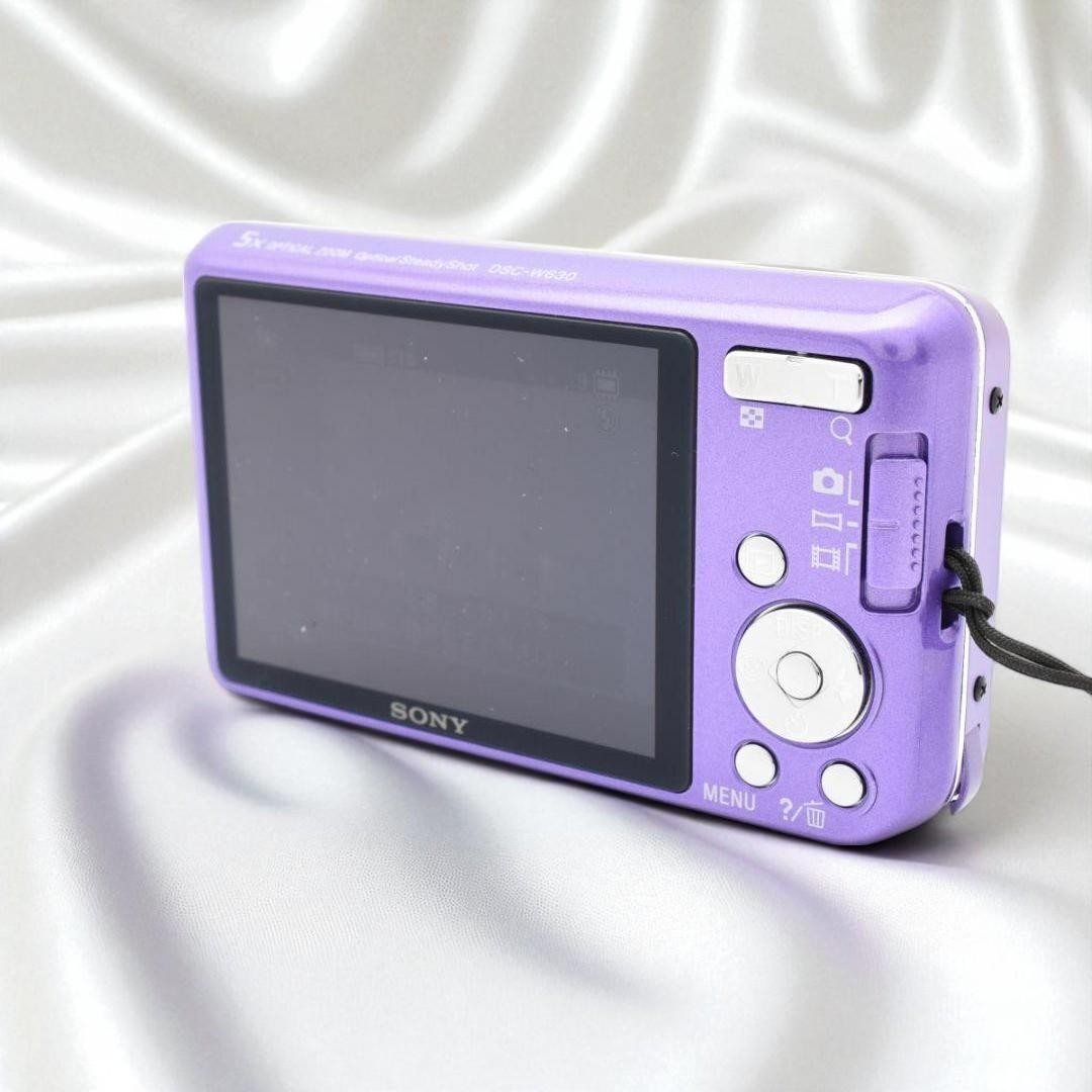 N Mint] SONY Cyber-shot DSC-W630 Purple Compact Digital Camera w