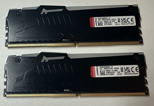 Escritorio Kingston 64 GB KF552C36BBEAK2-64 FURY RGB DDR5-5200 (2x32 GB) - Imagen 2 de 2