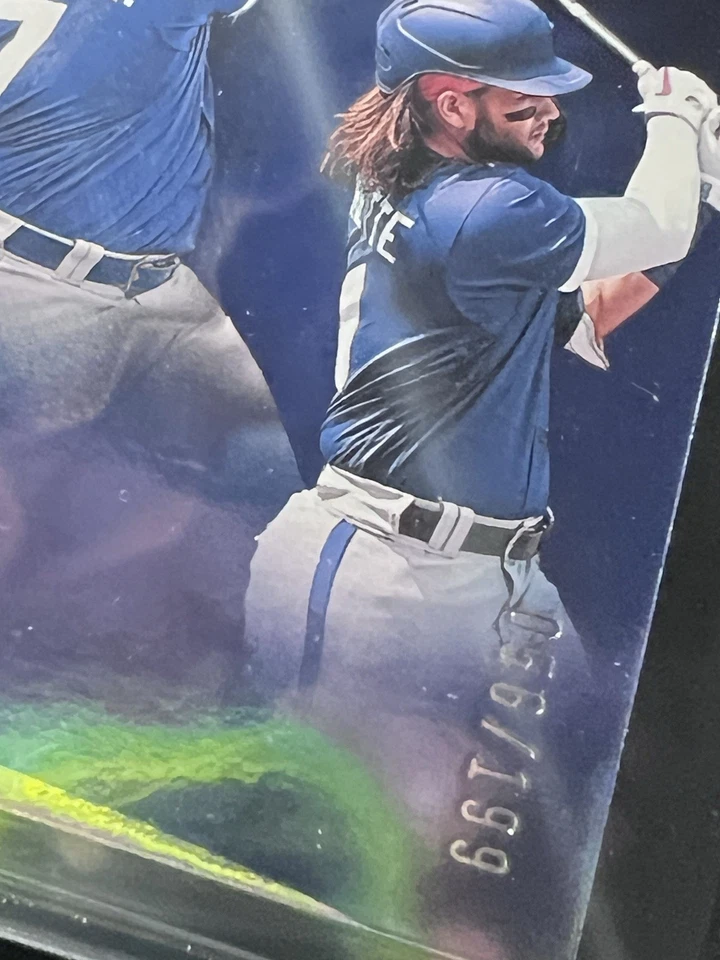 ⚾️2022 Panini Absolute Tandem Bo Bichette/Vlad Jr. Dual Relic #056/199 🔥 - Image 3 of 3