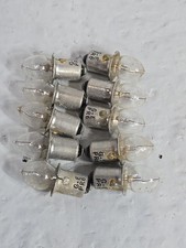 10 - GE PR6 Mini Lamp Automotive Dash Flashlight Light Bulb Radio 1W 2.4V B3.5