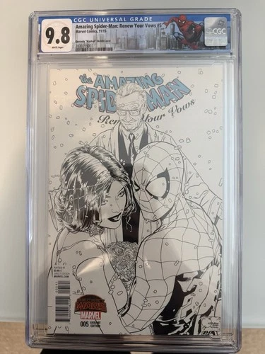 Amazing Spider-Man: Renew Your Vows #5 Quesada Masked 1:200 Variant - CGC 9.8!