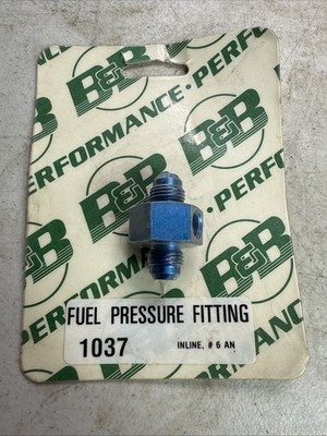 Vintage B&B Performance 1037 Fuel Pressure Fitting 1037 NOS