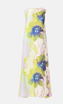 MISA Los Angeles Sylvie Women's Dress Size S (US 4-6) thread pull front and back